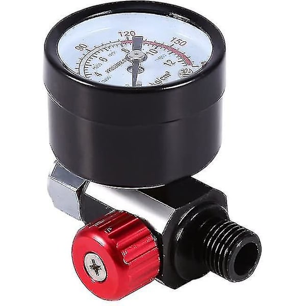 Luftregulator för sprutpistol, Universal Bsp 1/4'' Sprutpistolregulator Automatisk luftjusteringsventilregulator