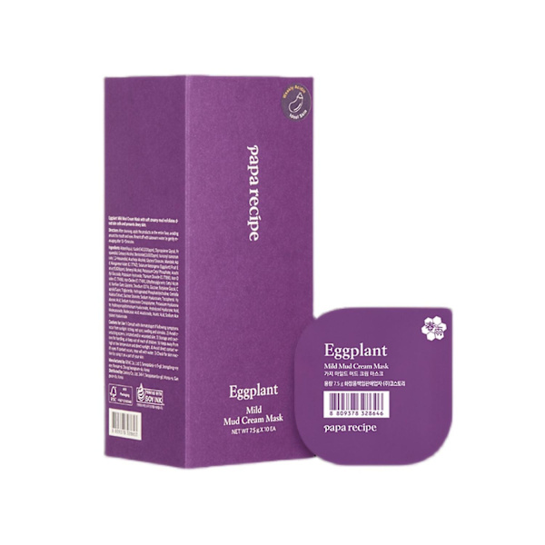Koreansk Aubergine Lera Mask