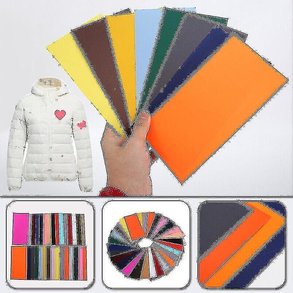 30pc Self-adhesive Repair Patches Mend Applique Sticker For Clothing Down Jacket-yuhao