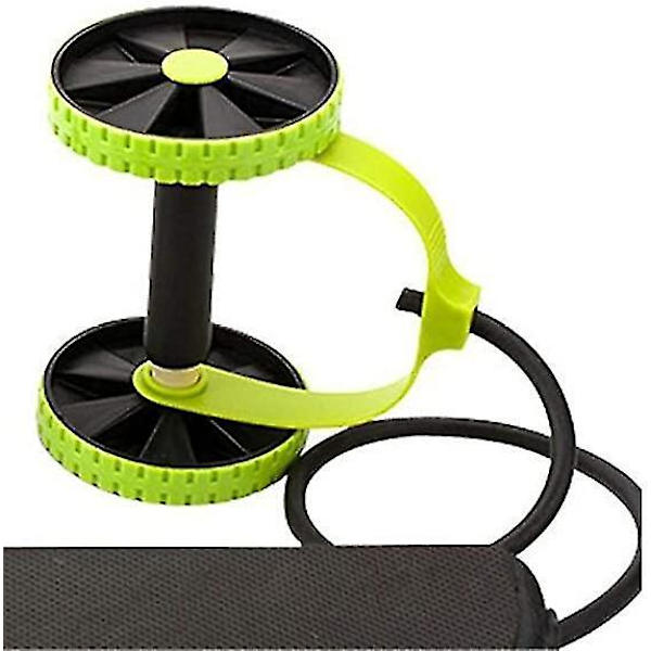 Full Body Power Workout Maskine Modstandsband Ab Wheels Roller