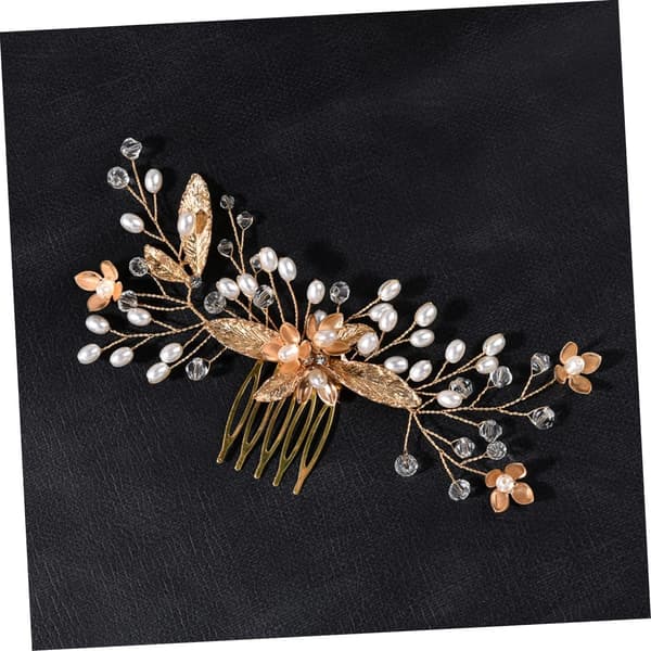 Glittrende Rhinestone Brudehårkam for Bryllup Elegant Hårpynt