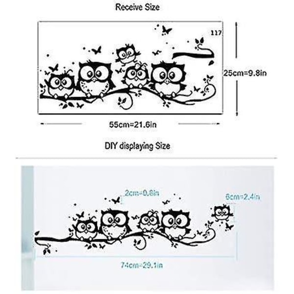 Sortede Polka Dot Vægstickers Børneværelse Baby Børneværelse Dekoration