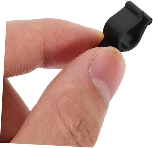 50 stk. sorte plastikspænder til kosmetik- og shampooflaskedispensere
