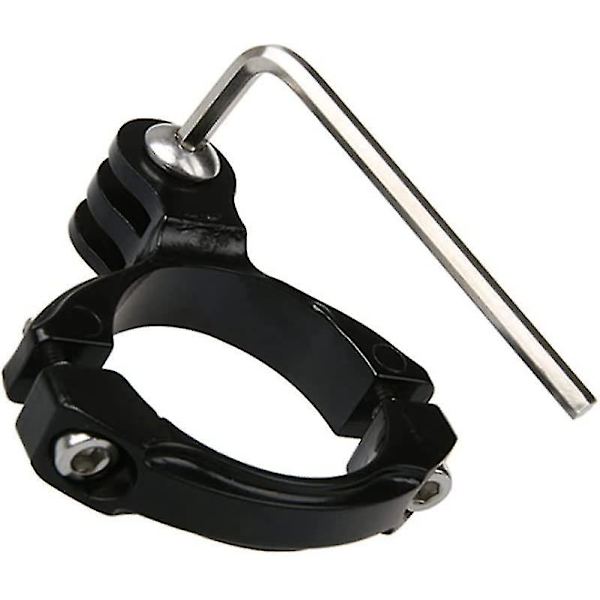Universal Cykelstyr Mount Holdbar Aluminium Cykelstyr Mount ((sort)(1 stk)