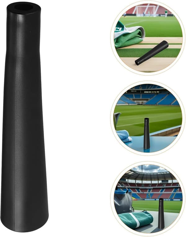 3 stk. Baseball Saddle Udskiftningsrør til Batting Tee Slag Tee Kop Tilbehør Gummimateriale
