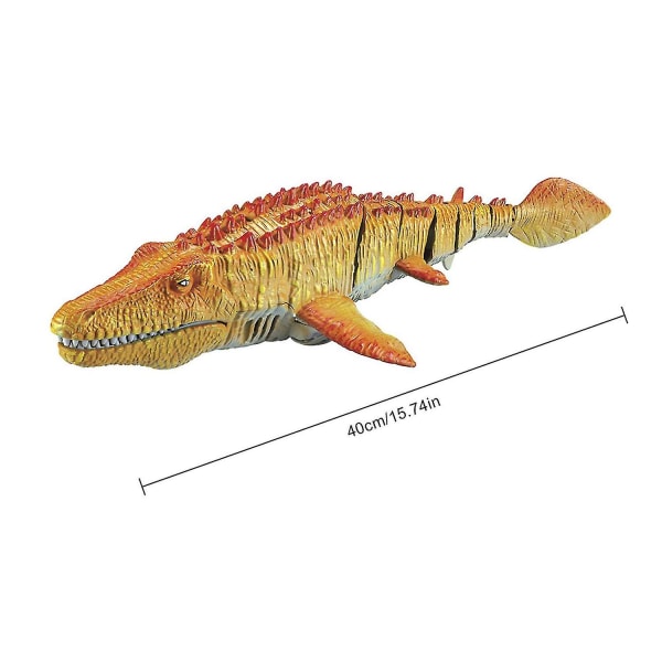 2,4 G Fjernkontroll Dinosaur Leker Simulering Mosasaurus Undervannsbåt Gaver