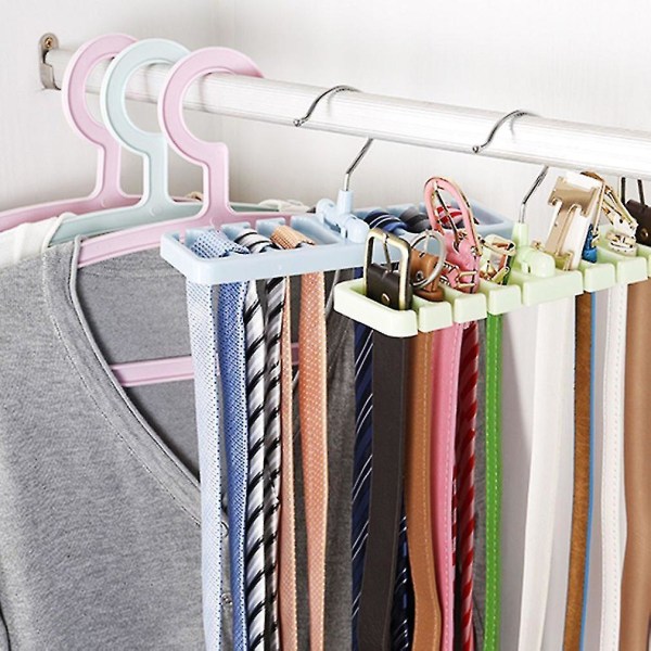 Oppbevaringsstativ for slips, belter, plassbesparende henger
