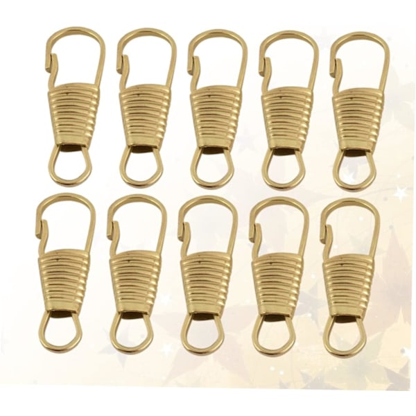 Dragkedja Slider Dragare Set 10st DIY Tillbehör för Bagage Kläder Skor Fickor Lätt att Fästa