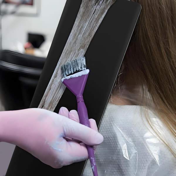 Frisørfarvebræt Hårfarve Highlights Letvægts Hårfarvebræt til Salonbehandling Sort