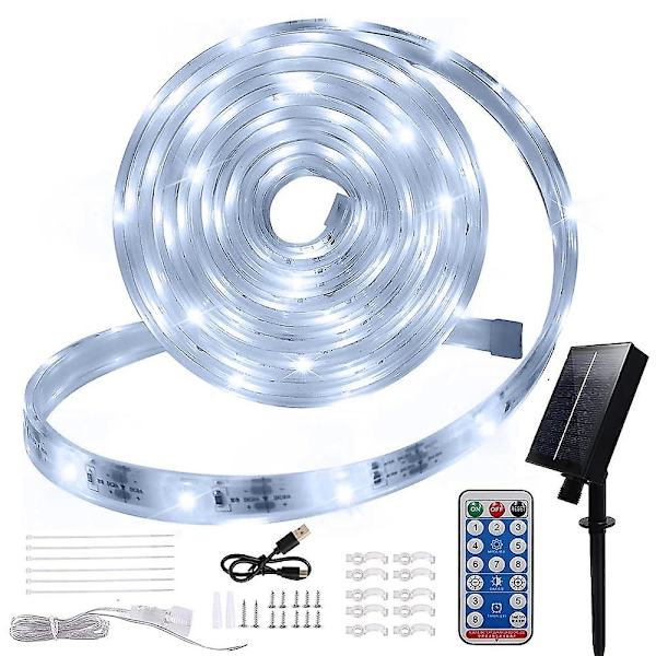 5m (16,4ft) RGB Solar LED-nauhavalo 300 LED:tä SMD2835