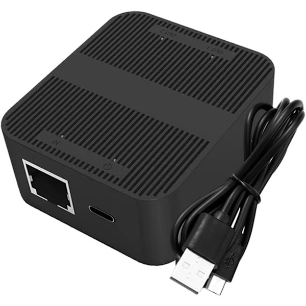 Ergonomisk Design Ethernet Splitter Nätverks Splitter Adapter 1 till 2 Splitter