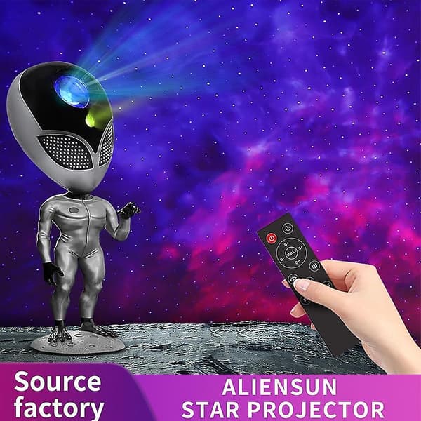 Stjerne Galaxy Projektor Aliensun Stemmeinteraktion Nebula Lys