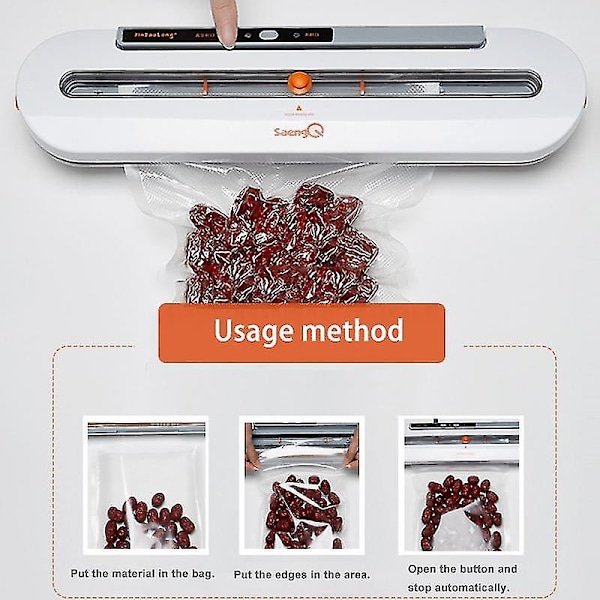 Vakuumförpackningsmaskin för mat, matförseglare