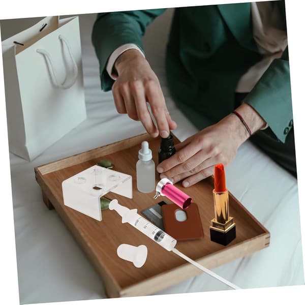 2 sæt læbestiftform DIY-sæt makeupværktøjer læbestiftfremstilling æterisk olie kompatibel