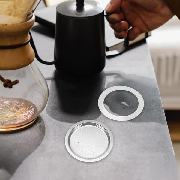Kaffekanne Silikonpakning Espressomaskin Deler 9 Kopp Størrelse Silikonmateriale Enkel å Installere Solid Erstatning