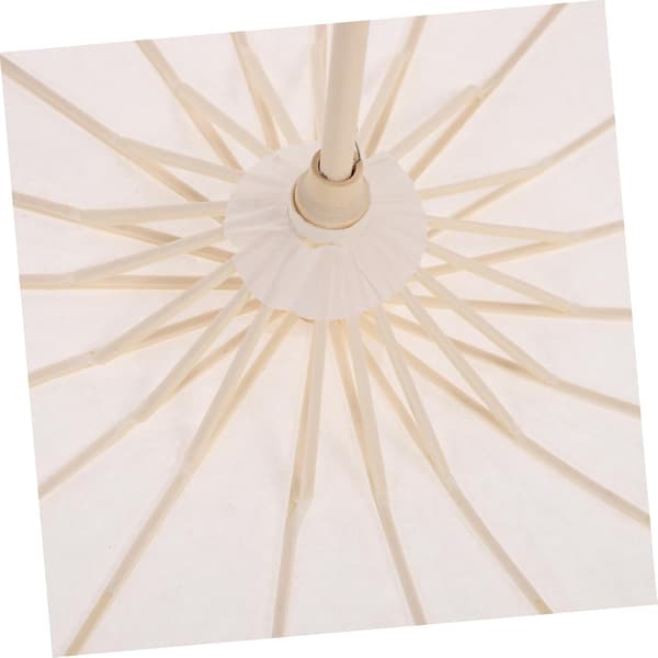 2st 30cm Diameter Vit Parasoll Paraply Diy Barn Prestanda Fest Dekorativ