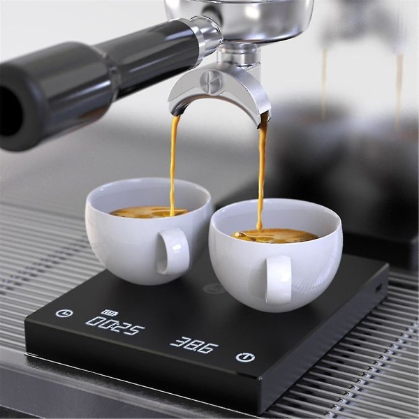 Kaffevåg Elektronisk Smart Digital Pour Coffee Drip-våg