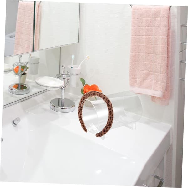 Akryl Hårbøjle Display Stand til Hår Tilbehør Klare Scrunchies Organizer