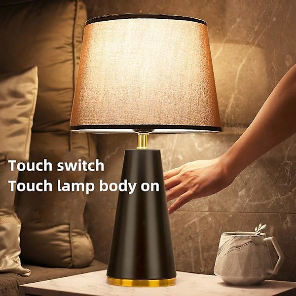 Modern Lyxig Bordlampa Nattlampa Alabasterglas