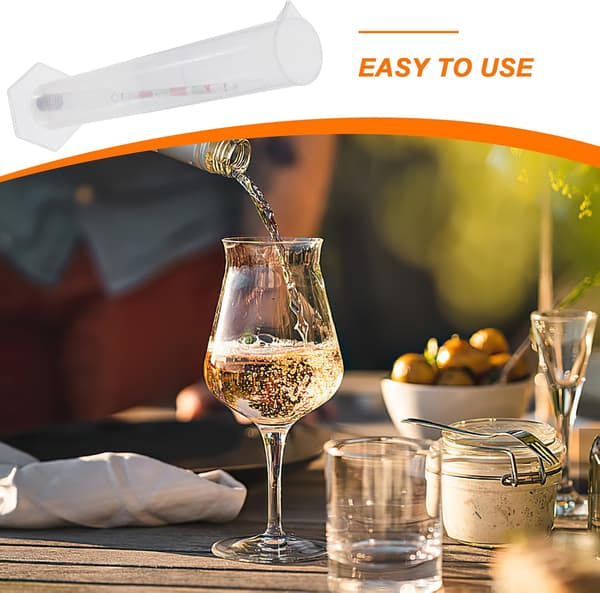 Glas Hydrometer Alkoholmåler med Testcylinder Højpræcisionssensor