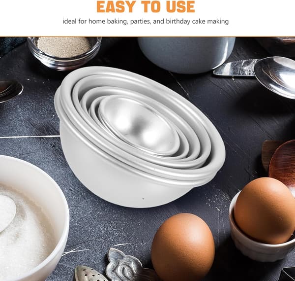 10 stk. kakeformsett i aluminiumslegering med non-stick overflate