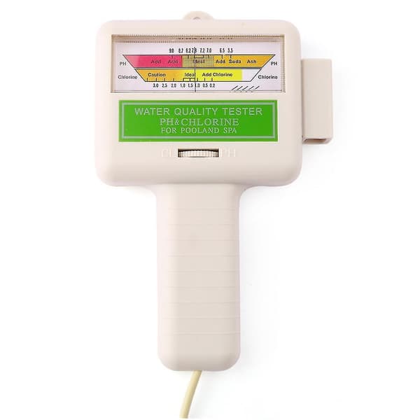 Ph Cl2 Klorniveau Tester Pool Spa Vandkvalitetsmonitor