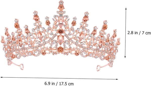 Delikat brudkrona med elegans romantik bröllopsfest tiara