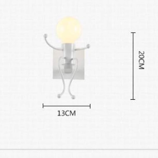 Retro industriell vind Tieyi innendørs vegglys lampetter Lampe