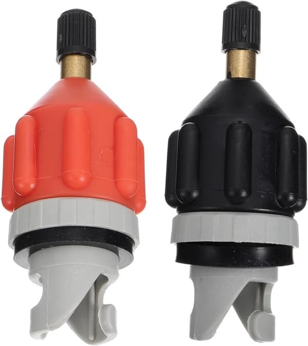2st luftventiladapter för uppblåsbar båt Sup Paddle Board Utomhusanvändning Slangadapter för kajak