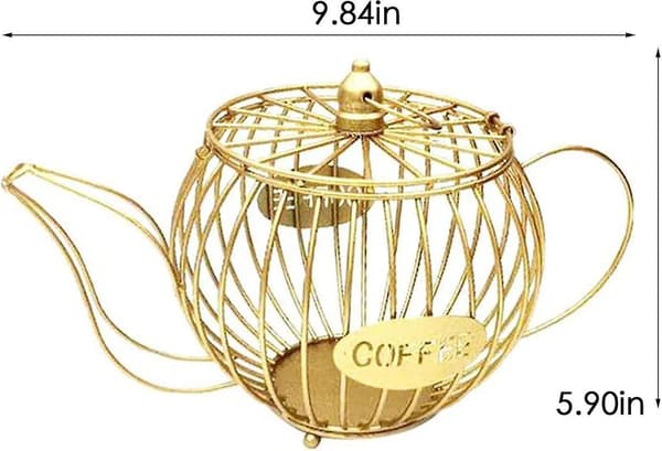Kaffe Kapselkorg, Kaffe Kapsel Pod Förvaringskorg Kaffe Kopp Korg Kaffe Café