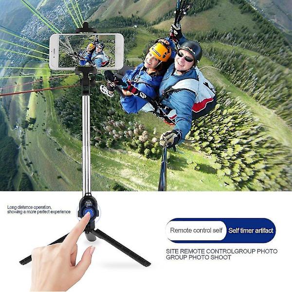 Håndholdt Mini Tripod Bluetooth Selfie Stick til Telefon