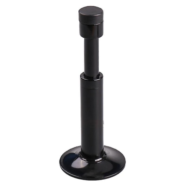Stille Tilbagefjedrende Dørholder Hydraulisk Buffer Dørstopper Vægmonteret Bumper Copper-Black