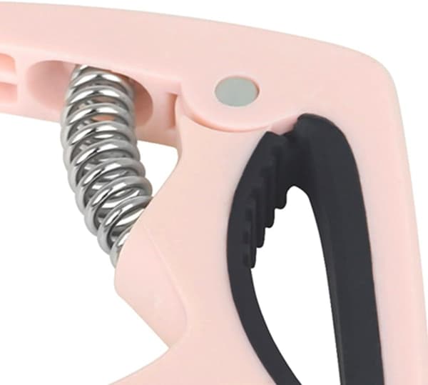 Gitarr Capo Universal Abs Snygg Rosa Gitarrklämma Praktisk Stämapparat Säkerställer Stabil Konsekvent Ljudkvalitet för Elgitarr