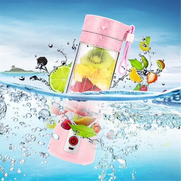 380ml USB Elektrisk Fruktjuicer Smoothie Maker Blender