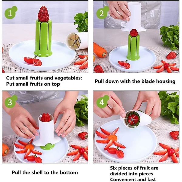 Morotskutter Druvskutter Slicer För Barn Gurka Honungsdispenser Potatis