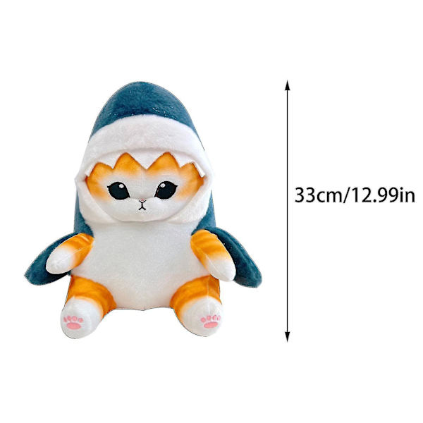 Kissojen söpö plussinen nukke Söpö kissa Pehmeä täytetty eläin Plussi lelu (baifus) G-12.99In