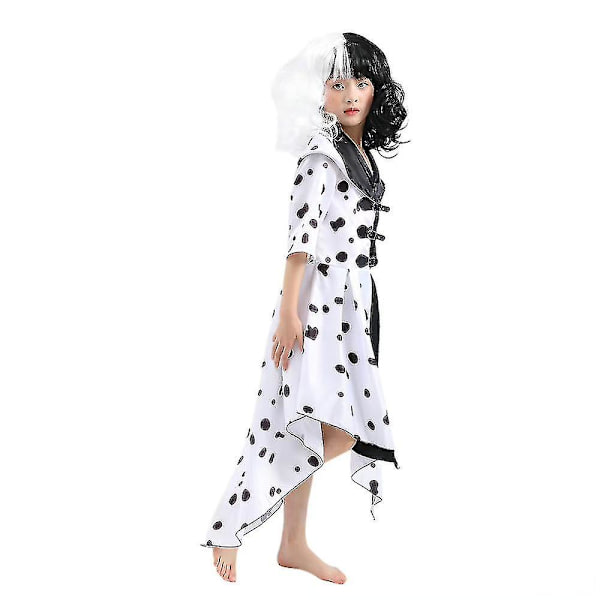 Cruellan Asun Kello + Hanskat Sarja Tytöille Masquerade Fancy Up Asut L