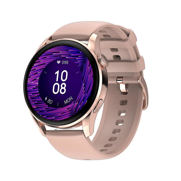 Smartwatch Andningsövning Urtavla Tryck Bluetooth Musik Black glue