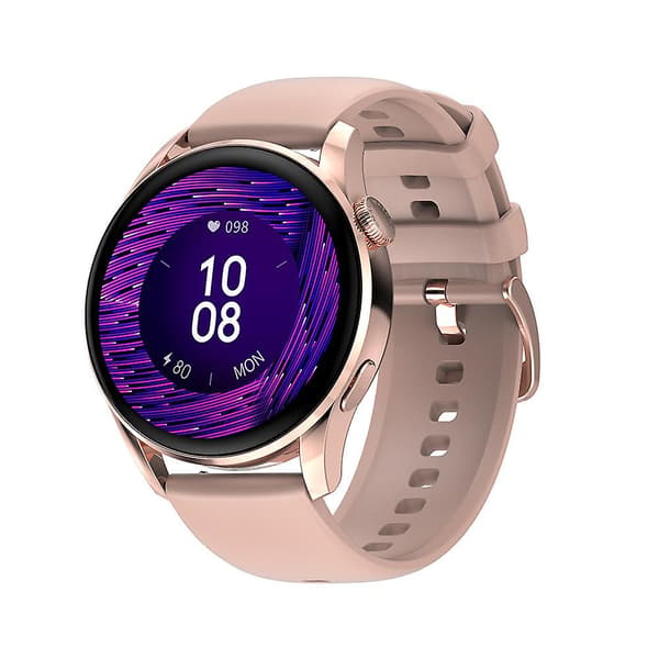 Smartwatch Andningsövning Urtavla Tryck Bluetooth Musik Silver steel