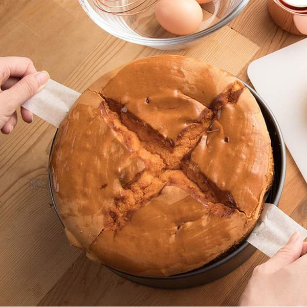 100 stk. kakepanneforinger bakepapir 6 tommer runde matkvalitets silikonpapir