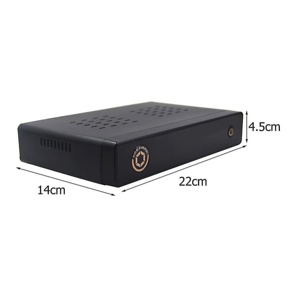 HD Digital Satellitmottagare Dvb-s S2 F10s H.265 Dubbel Tuner