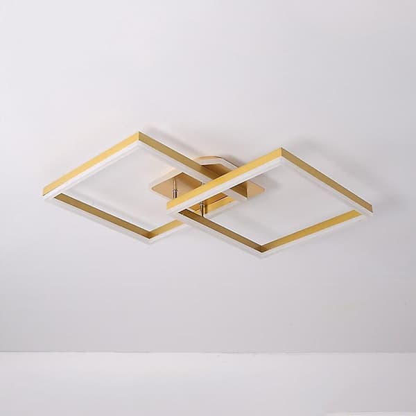90cm Geometriska Former Flush Mount Lampor Aluminium Led