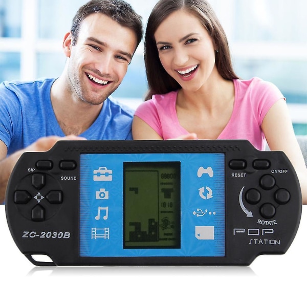 Handhållen spelkonsol för barn Bärbar Tetris PSP
