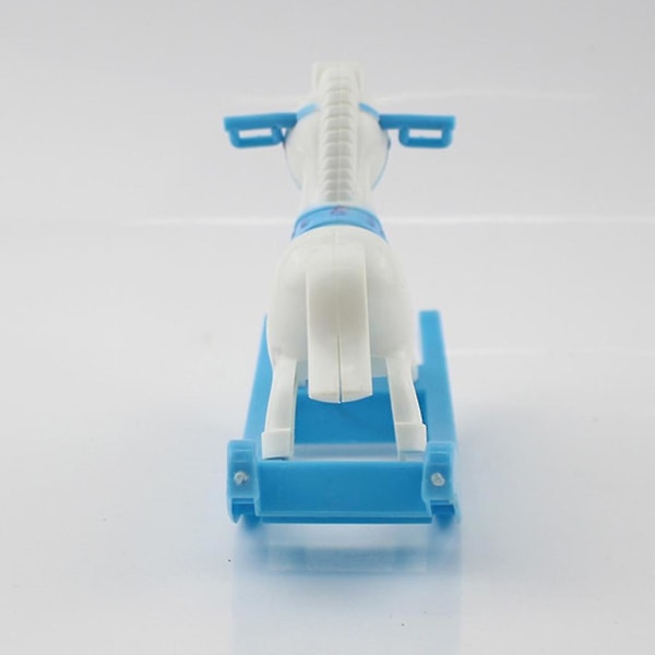 Miniatyr Gunghäst Modell Giftfri Plast Dekoration Leklåts För Lekhus