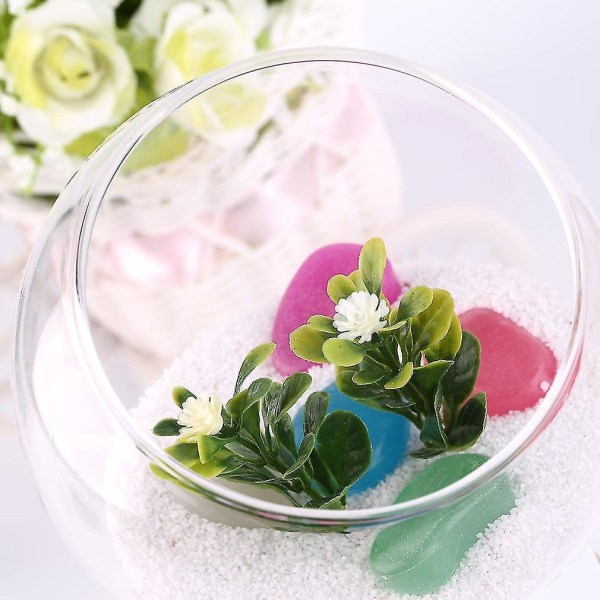 Unik Dekor Hydroponic Aquarium Glass Vase Tank Container