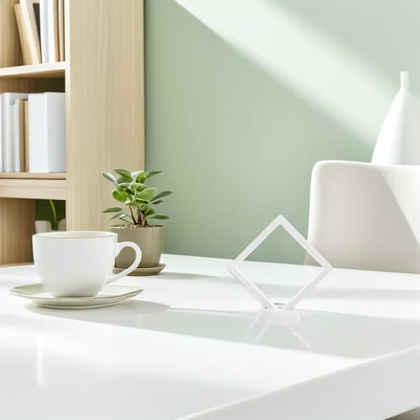 Flydende Ramme Display Case Slankt og Stilfuldt Design 6 Sæt Materiale Nem Montering og Alsidig Anvendelse