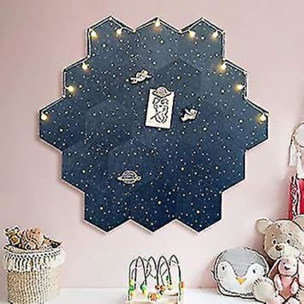 Cork Board Filt Pin Stjernehimmel baggrund opslagstavle