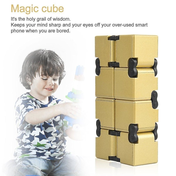 Trykkreduserende puslespill Magic Cube Educational Kids