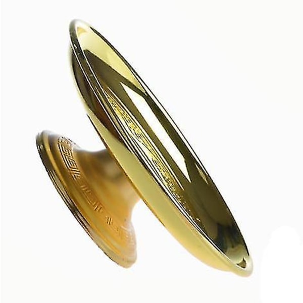 Elegant Lotus Frugtbakke i Guld Legering Dekorativ 7 tommer