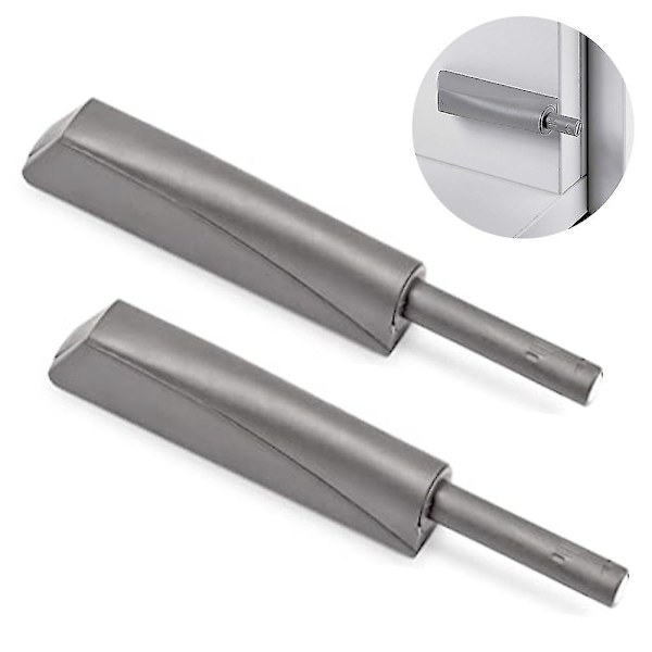 Magneettiset Painonapit Kaappeihin, 2 Kpl Uppoasennettavat Painonapit Grey